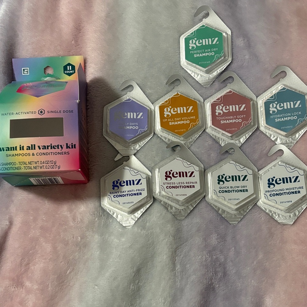 Gemz Shampoo & Conditioner Variety Kit
